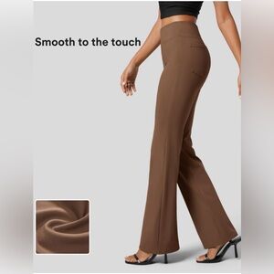 Halara High Rise Flare Work Pants